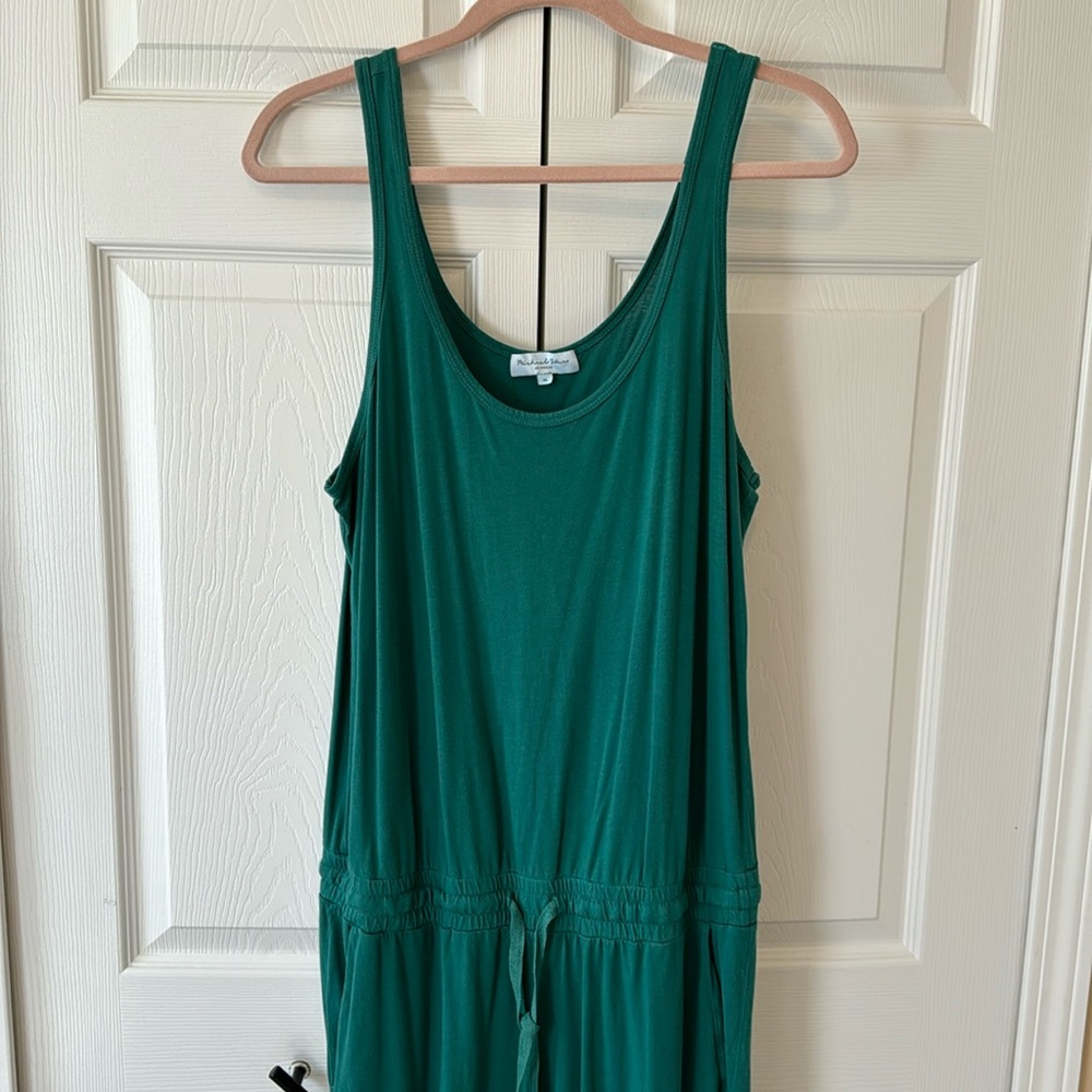 Michael Stars Los Angeles Teal Jumpsuit Romper XL